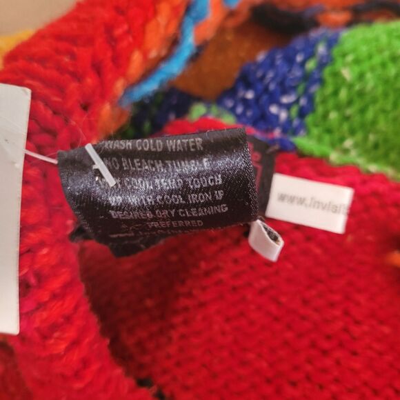 NEW Invisible World unisex kids sweater wool knit color handmade Juneau Alaska - Picture 14 of 14